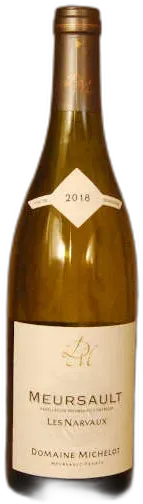vue du vin Meursault "les Narvaux" Par le Domaine Michelot