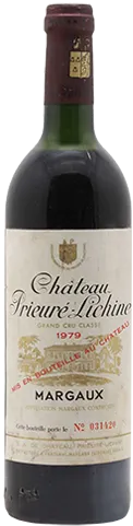 photo du vin Prieuré Lichine