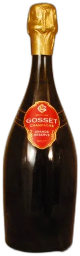 vue du vin Champagne Grande Réserve Gosset
