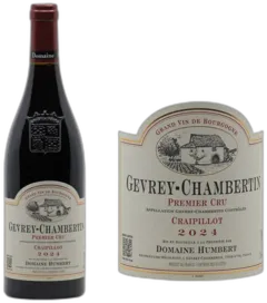 image du vin Humbert Gevrey Chambertin Petite Chapelle