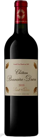 vue du vin Château Branaire Ducru 2010