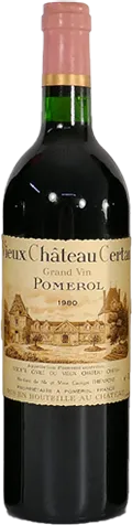 aperçu du vin Vieux Château Certan