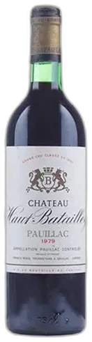 photo du vin Haut Batailley Verso
