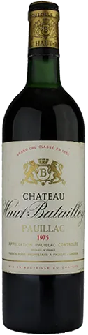 photo du vin Haut Batailley Verso