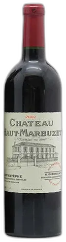 illustration du vin Château Haut Marbuzet