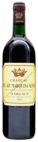 photo du vin Margaux Grand Cru Exceptionnel