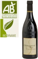 image du vin Château Simian Châteauneuf-du-Pape Rouge le Traversier