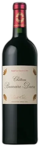 vue du vin Château Branaire Ducru 2010