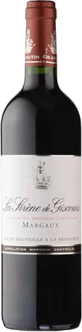 image du vin la Sirène de Giscours - Second Vin du Château Giscours