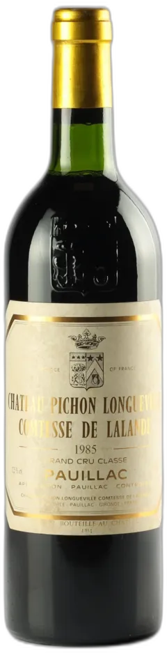 photo Château Pichon Longueville Comtesse de Lalande 1985