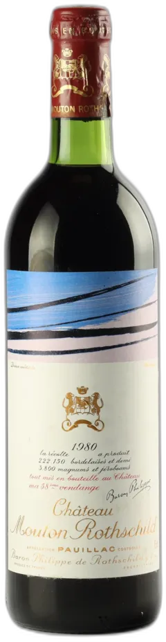 photo Château Mouton Rothschild 1980