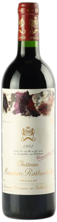 photo Château Mouton Rothschild 1992