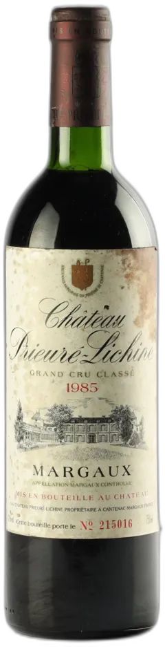 photo Château Prieure Lichine 1985