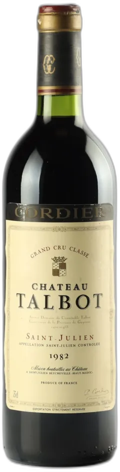 photo Château Talbot 1982