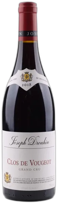 photo du vin Joseph Drouhin Clos de Vougeot Grand Cru