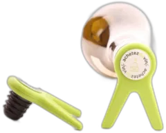 image du vin Bouchon Aérateur Verseur et Bouchon Vide-Air Ludi-Vin