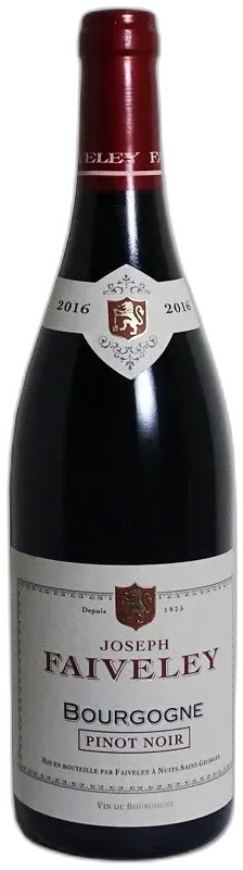 photo du vin Joseph Faiveley Bourgogne Pinot Noir Rouge