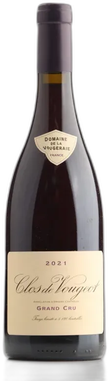capture du vin Domaine de la Vougeraie Clos de Vougeot Grand Cru, Côte de Nuits