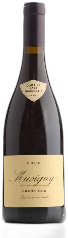 vue du vin Musigny Grand Cru Domaine de la Vougeraie