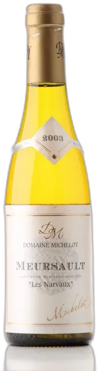 vue du vin Meursault "les Narvaux" Par le Domaine Michelot