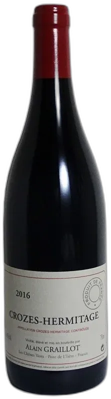 photo du vin Alain Graillot Crozes Hermitage