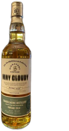 capture du vin Very Cloudy Craigellachie 7 Ans