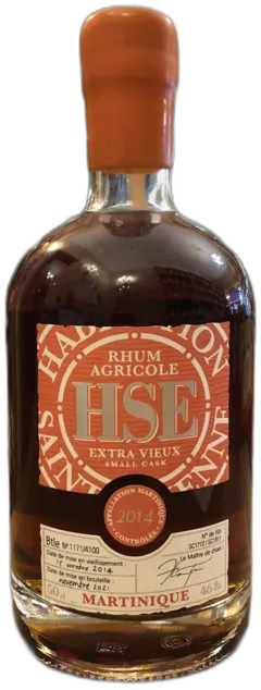photo du vin Habitation Saint Etienne Extra-Vieux Rhum Agricole de Martinique "Small Cask" Brun Giftbox