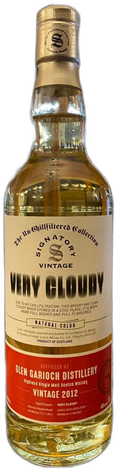 image du vin Very Cloudy Glen Garioch 8 Ans