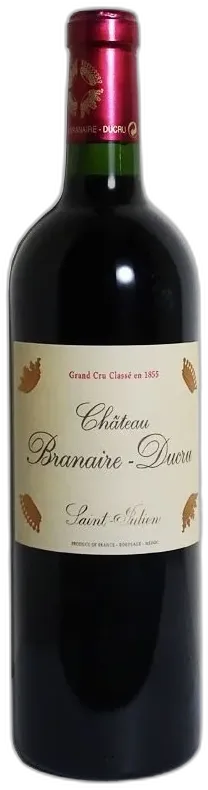vue du vin Château Branaire Ducru 2010