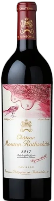 vue du vin Collection Château Mouton Rothschild 1er Cru Classé