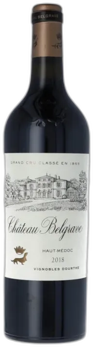 photo du vin Château Belgrave