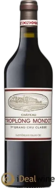 vue du vin Château Troplong Mondot