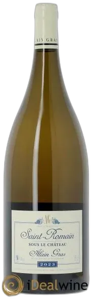 vue du vin Saint-Romain Sous le Château Alain Gras