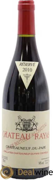 illustration du vin Châteauneuf-du-Pape Château Rayas Emmanuel Reynaud