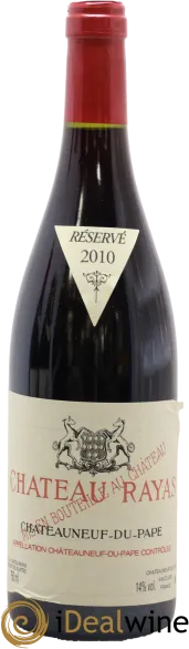 illustration du vin Châteauneuf-du-Pape Château Rayas Emmanuel Reynaud