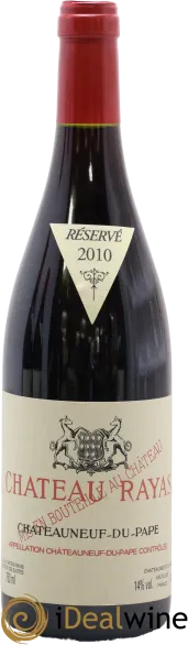 illustration du vin Châteauneuf-du-Pape Château Rayas Emmanuel Reynaud
