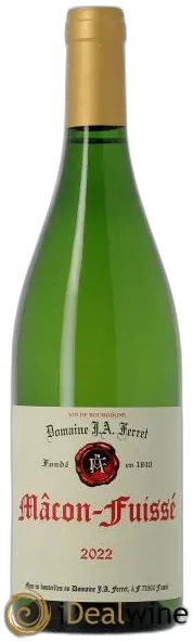 image du vin Mâcon-Fuissé J.a Ferret