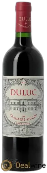 vue du vin Château Branaire Ducru 2010