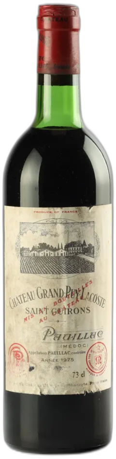 photo Château Grand Puy Lacoste 1975