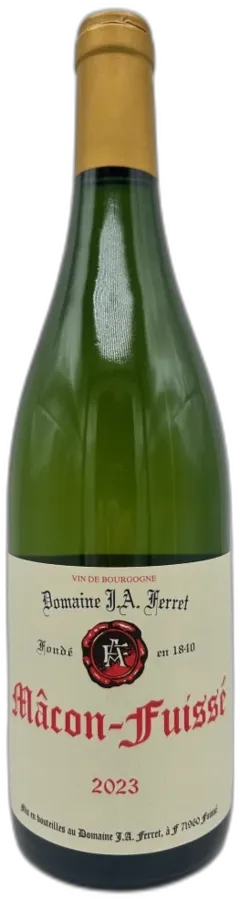 image du vin Mâcon-Fuissé J.a Ferret