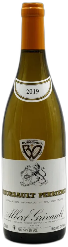 photo du vin Meursault 1er Cru Perrières Albert Grivault