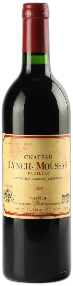 photo Château Lynch Moussas 1986