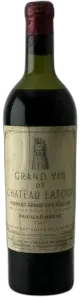 vue du vin Chateau Latour