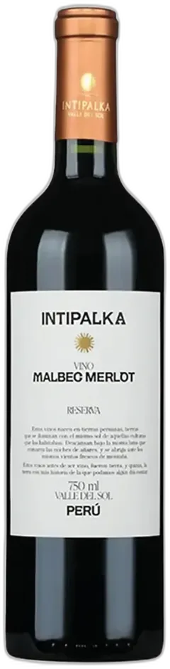 photo du vin Reserva Malbec Merlot Intipalka