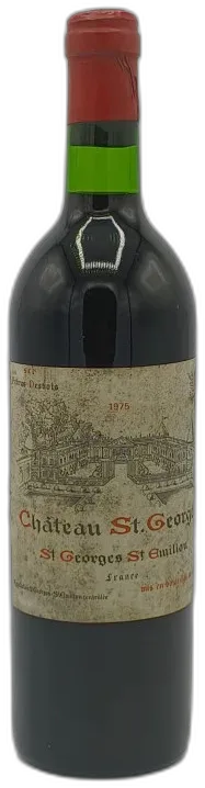 photo du vin Château Saint Georges Côte Pavie
