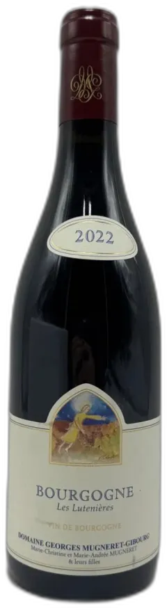 photo du vin Bourgogne les Lutenières Rouge Domaine Georges Mugneret Gibourg