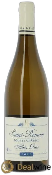 vue du vin Saint-Romain Sous le Château Alain Gras