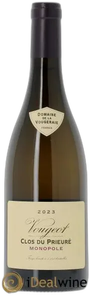 image du vin Domaine de la Vougeraie le Clos Blanc de Vougeot