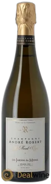 vue du vin Jardins du Mesnil Blanc de Blancs Grand Cru Brut André Robert