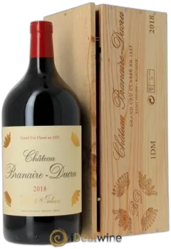 vue du vin Château Branaire Ducru 2010